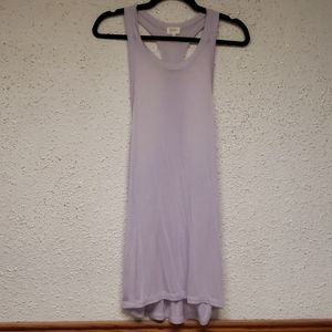 Aritzia Wilfred Free Sheer Racerback Dress